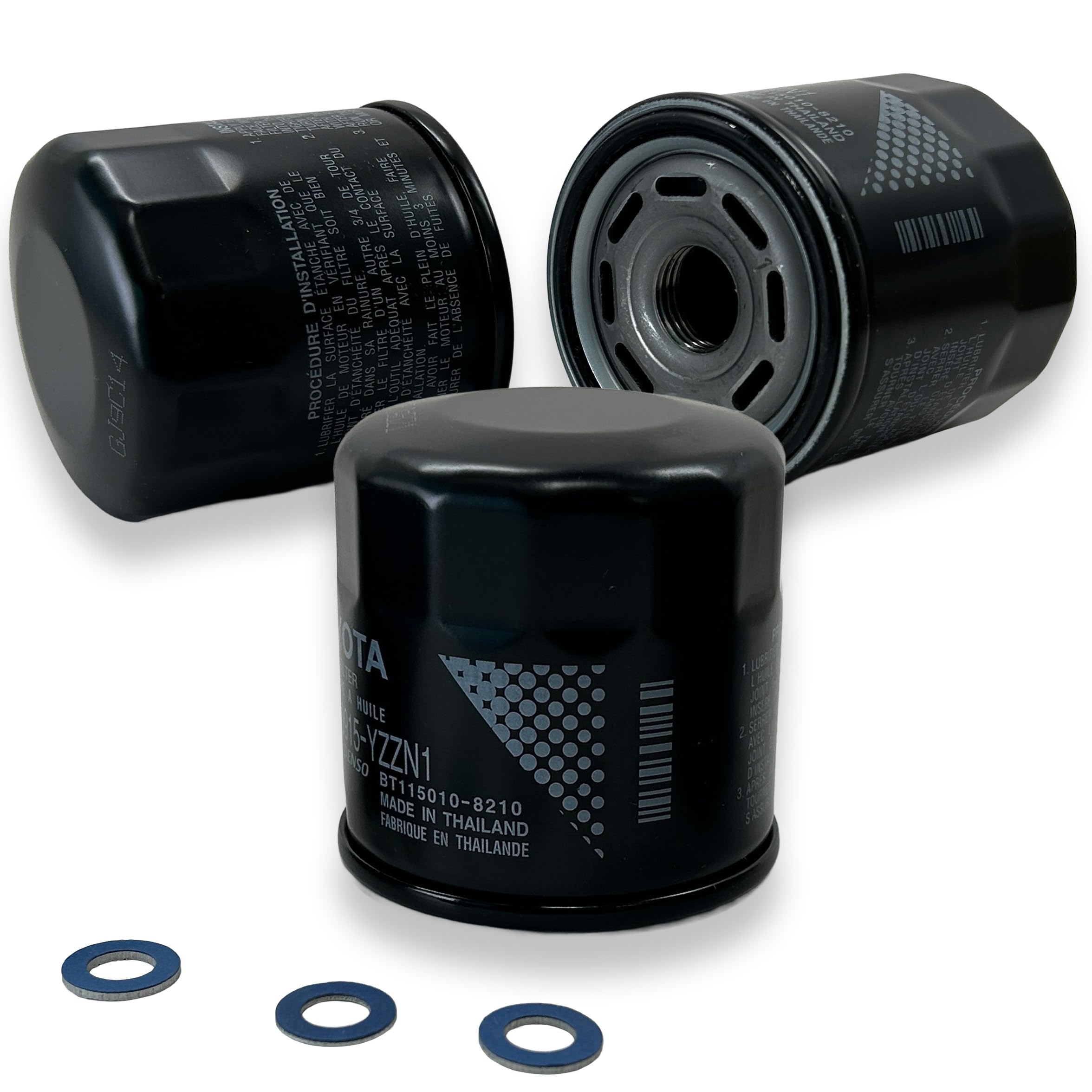 ユーロアジア 15T 17T Genuine Oil Filter 90915-YZZN1 / 90915-YZZF2 with APSG Drain Plug